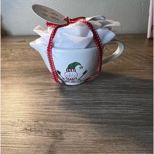 Rae Dunn Artisanal Collection by Magenta™️ - Set of 4 Measuring Cups: “Snowman”